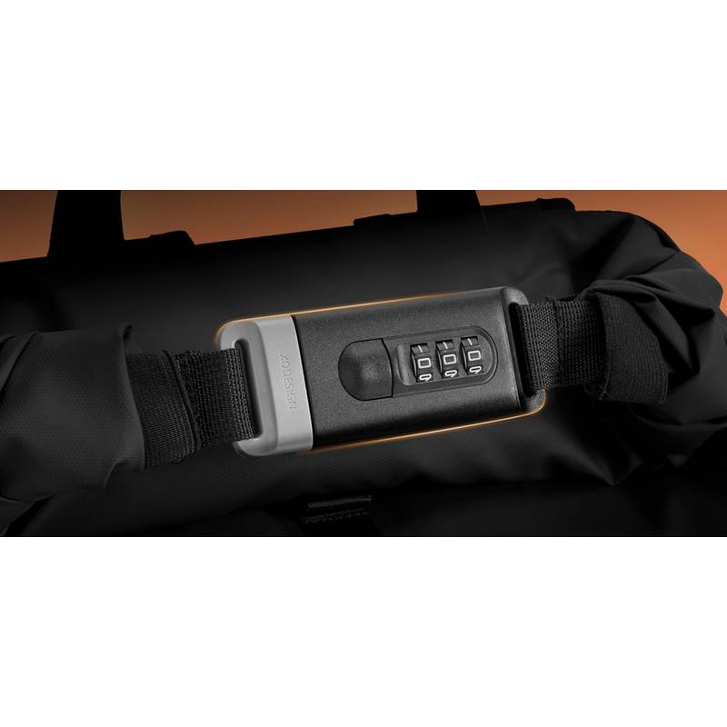 Vodeodolný batoh na bicykel Urban, čierna - sivá Vodeodolný batoh na bicykel Urban, čierna - sivá