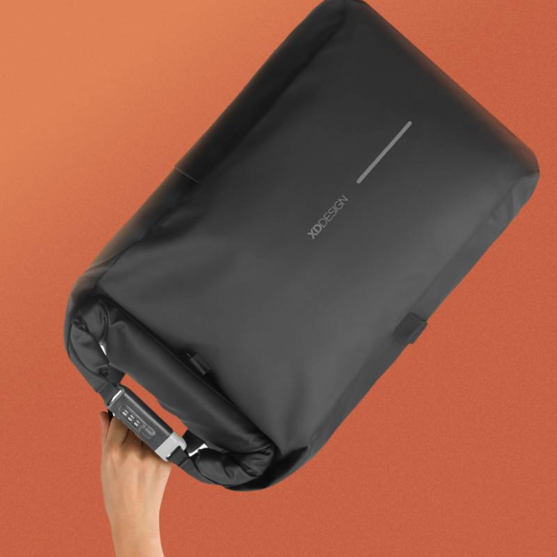 Vodeodolný batoh na bicykel Urban, čierna - sivá Vodeodolný batoh na bicykel Urban, čierna - sivá