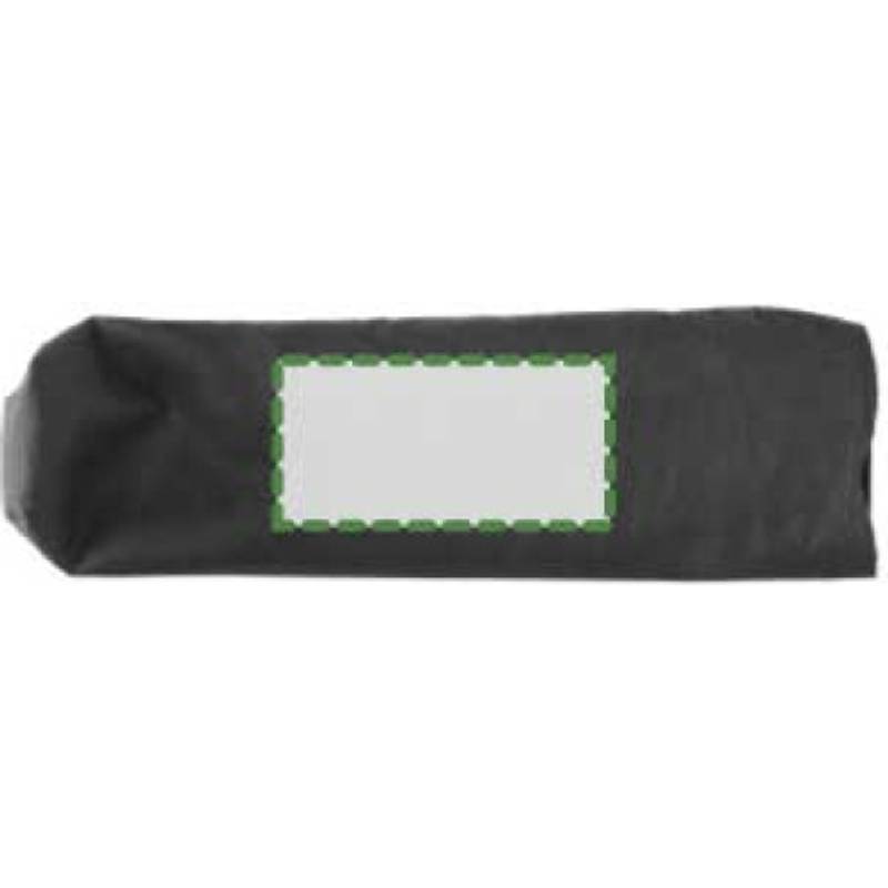 Skládací manuální deštník, průměr 90cm, černý Skládací manuální deštník, průměr 90cm, černý