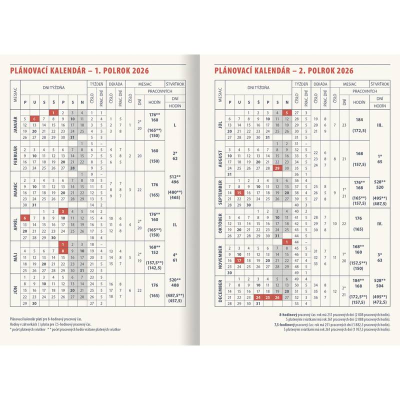 Týždenný diár TOP manager 2026 - béžový Týždenný diár TOP manager 2026 - béžový