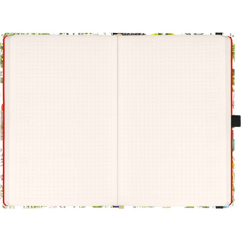 NOTIQUE Notes Bylinky Kateřiny Winterové, bodkovaný, 13 x 21 cm NOTIQUE Notes Bylinky Kateřiny Winterové, bodkovaný, 13 x 21 cm