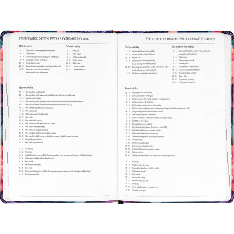 NOTIQUE Špirálový 18-mesačný diár Petito – Kytica 2025/2026, 11 x 17 cm NOTIQUE Špirálový 18-mesačný diár Petito – Kytica 2025/2026, 11 x 17 cm