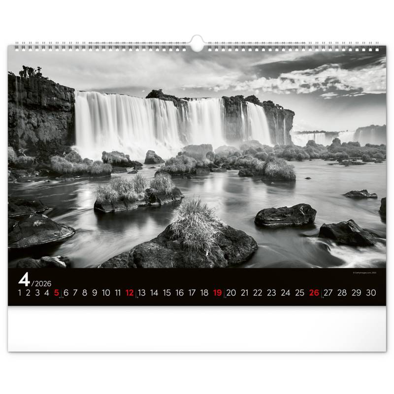 NOTIQUE Nástěnný kalendář Snová krajina 2026, 48 x 33 cm NOTIQUE Nástěnný kalendář Snová krajina 2026, 48 x 33 cm