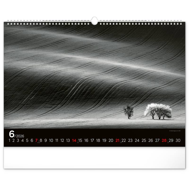 NOTIQUE Nástěnný kalendář Snová krajina 2026, 48 x 33 cm NOTIQUE Nástěnný kalendář Snová krajina 2026, 48 x 33 cm