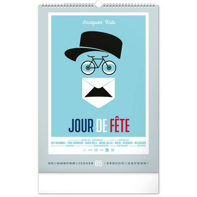 NOTIQUE Nástenný kalendár Alternative Movie Posters 2026, 33 x 46 cm NOTIQUE Nástenný kalendár Alternative Movie Posters 2026, 33 x 46 cm