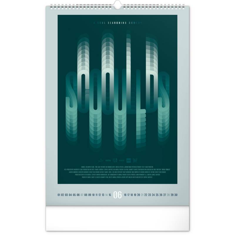 NOTIQUE Nástenný kalendár Alternative Movie Posters 2026, 33 x 46 cm NOTIQUE Nástenný kalendár Alternative Movie Posters 2026, 33 x 46 cm