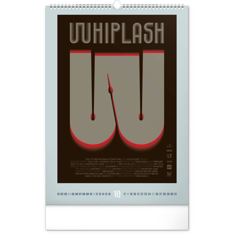 NOTIQUE Nástenný kalendár Alternative Movie Posters 2026, 33 x 46 cm NOTIQUE Nástenný kalendár Alternative Movie Posters 2026, 33 x 46 cm