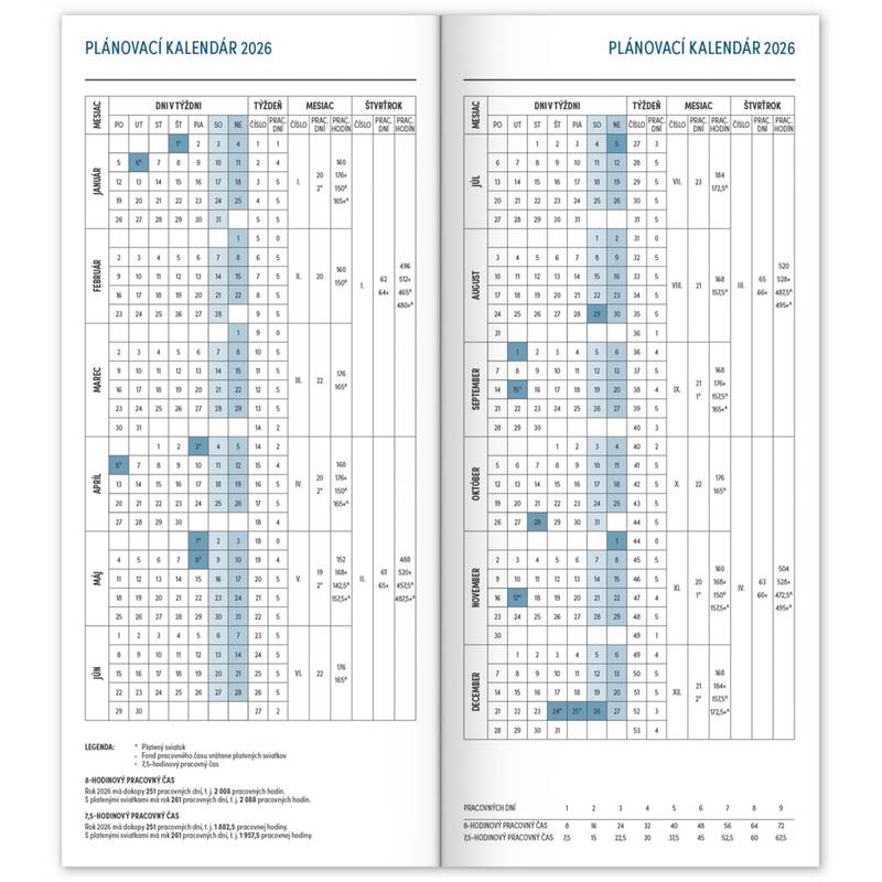NOTIQUE Vreckový diár Čierny 2026, plánovací mesačný, 8 x 18 cm NOTIQUE Vreckový diár Čierny 2026, plánovací mesačný, 8 x 18 cm
