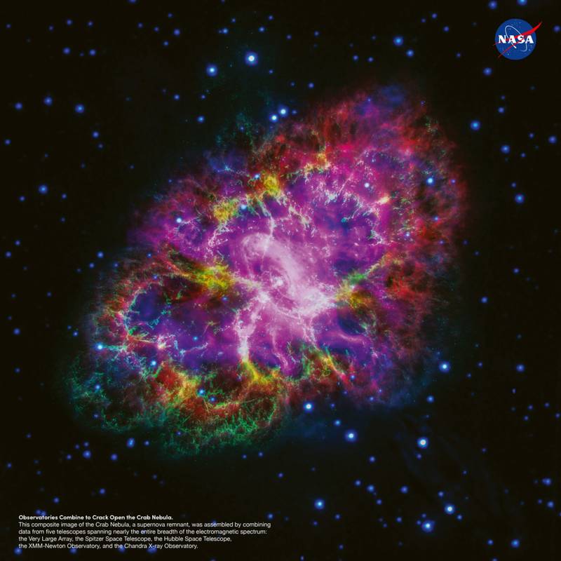NOTIQUE Poznámkový kalendář NASA 2026, 30 x 30 cm NOTIQUE Poznámkový kalendář NASA 2026, 30 x 30 cm
