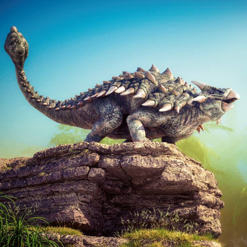 NOTIQUE Poznámkový kalendář Dinosauři 2026, 30 x 30 cm NOTIQUE Poznámkový kalendář Dinosauři 2026, 30 x 30 cm