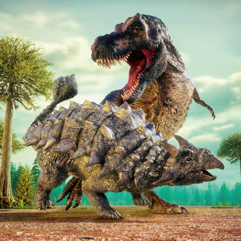 NOTIQUE Poznámkový kalendář Dinosauři 2026, 30 x 30 cm NOTIQUE Poznámkový kalendář Dinosauři 2026, 30 x 30 cm