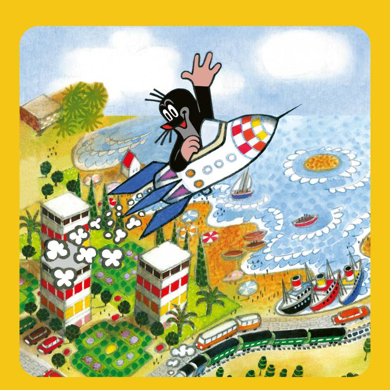 NOTIQUE Poznámkový kalendář Krtek 2026, 30 x 30 cm NOTIQUE Poznámkový kalendář Krtek 2026, 30 x 30 cm