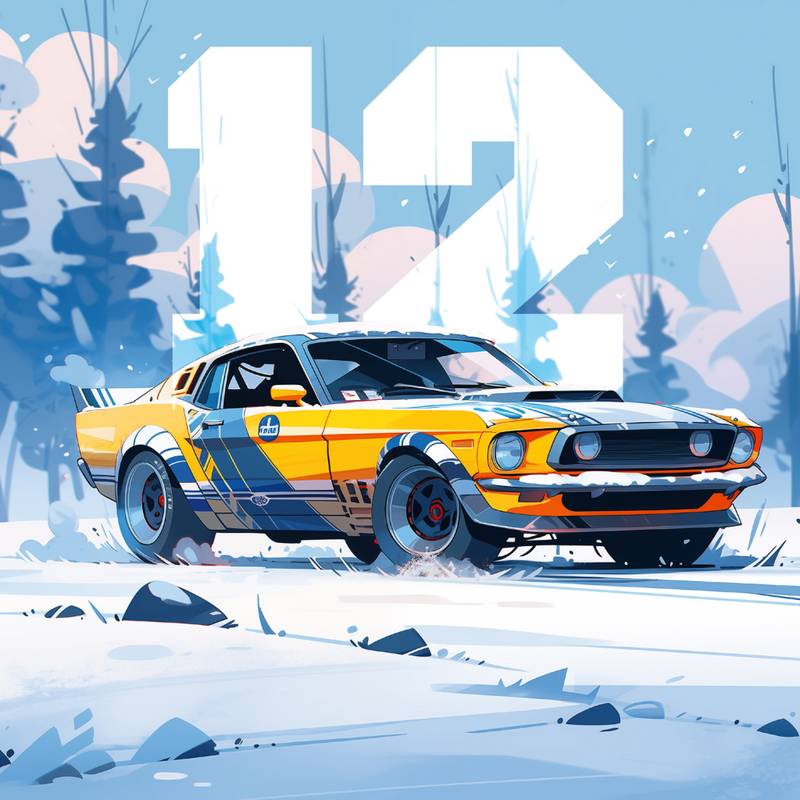 NOTIQUE Poznámkový kalendář Fantastická auta 2026, 30 x 30 cm NOTIQUE Poznámkový kalendář Fantastická auta 2026, 30 x 30 cm