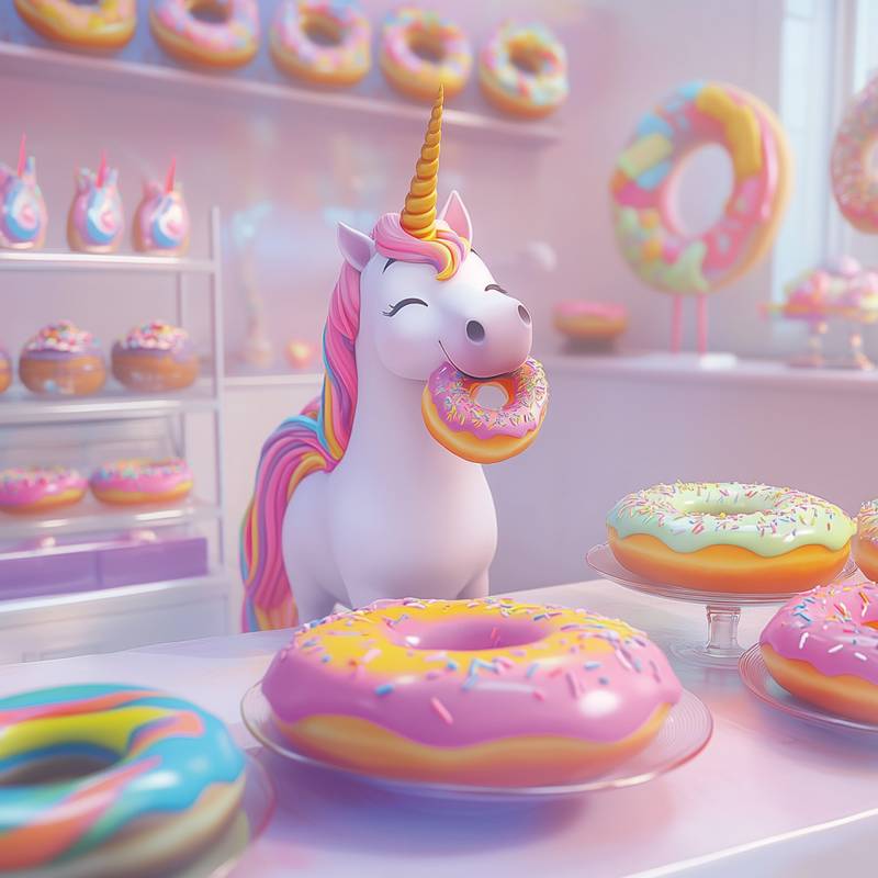 NOTIQUE Poznámkový kalendář Veselé jednorožci 2026, 30 x 30 cm NOTIQUE Poznámkový kalendář Veselé jednorožci 2026, 30 x 30 cm