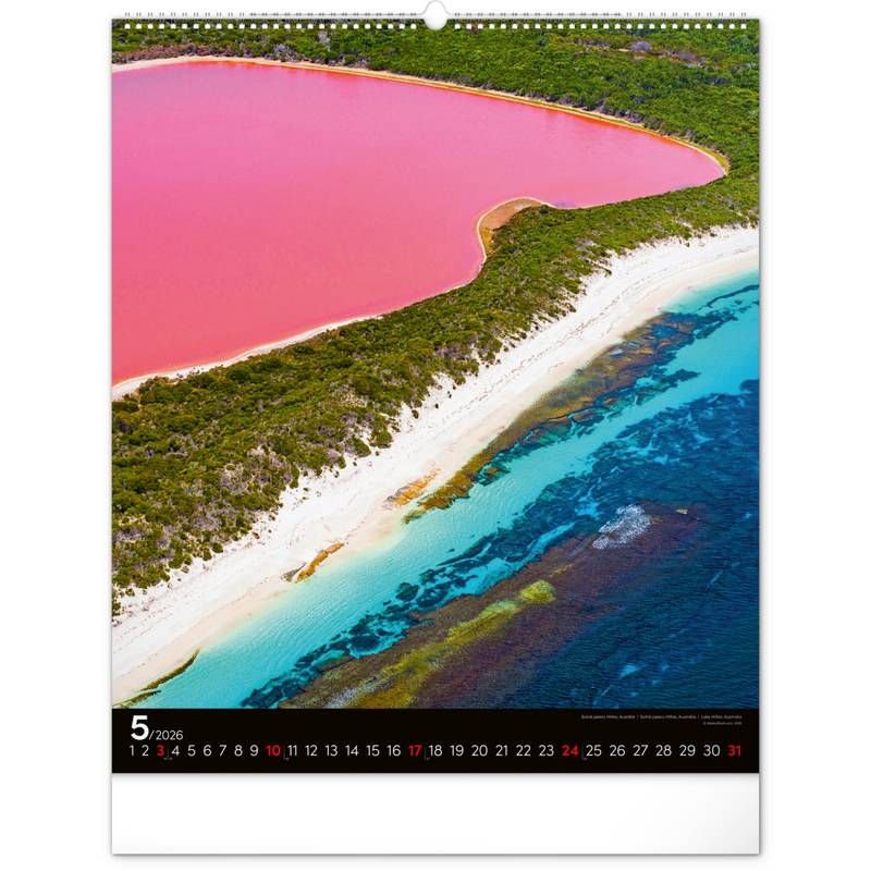 NOTIQUE Nástěnný kalendář Energie 2026, 48 x 56 cm NOTIQUE Nástěnný kalendář Energie 2026, 48 x 56 cm