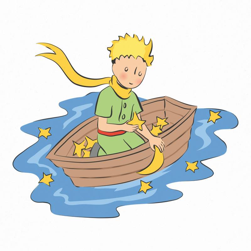 NOTIQUE Poznámkový kalendář Malý princ 2026, 30 x 30 cm NOTIQUE Poznámkový kalendář Malý princ 2026, 30 x 30 cm