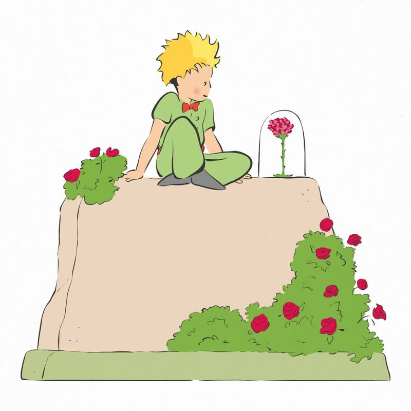 NOTIQUE Poznámkový kalendář Malý princ 2026, 30 x 30 cm NOTIQUE Poznámkový kalendář Malý princ 2026, 30 x 30 cm