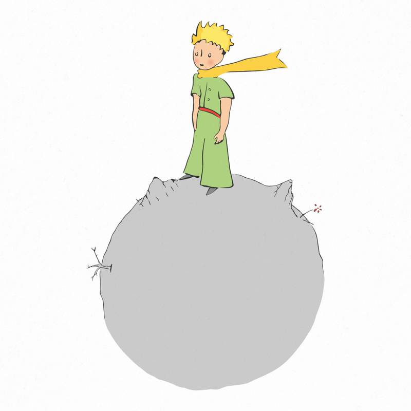 NOTIQUE Poznámkový kalendář Malý princ 2026, 30 x 30 cm NOTIQUE Poznámkový kalendář Malý princ 2026, 30 x 30 cm