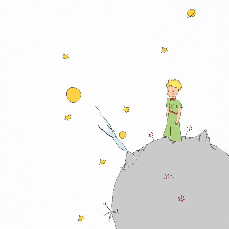 NOTIQUE Poznámkový kalendář Malý princ 2026, 30 x 30 cm NOTIQUE Poznámkový kalendář Malý princ 2026, 30 x 30 cm