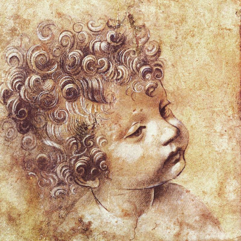 NOTIQUE Poznámkový kalendář Leonardo da Vinci 2026, 30 x 30 cm NOTIQUE Poznámkový kalendář Leonardo da Vinci 2026, 30 x 30 cm