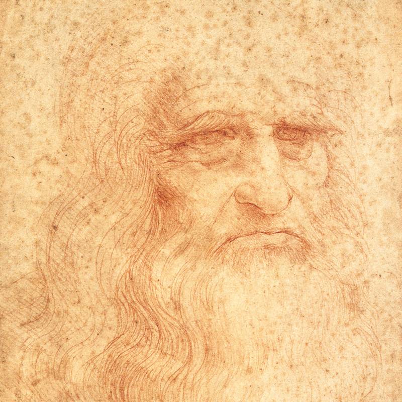 NOTIQUE Poznámkový kalendář Leonardo da Vinci 2026, 30 x 30 cm NOTIQUE Poznámkový kalendář Leonardo da Vinci 2026, 30 x 30 cm