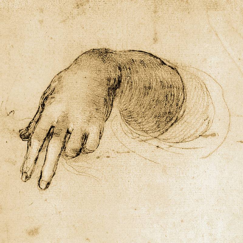 NOTIQUE Poznámkový kalendář Leonardo da Vinci 2026, 30 x 30 cm NOTIQUE Poznámkový kalendář Leonardo da Vinci 2026, 30 x 30 cm