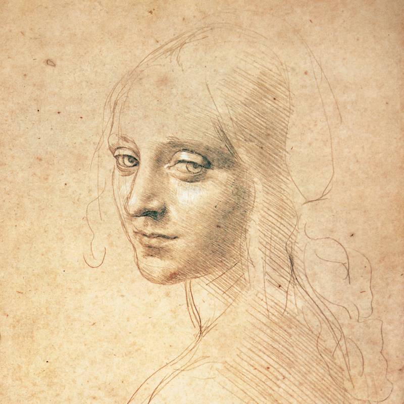 NOTIQUE Poznámkový kalendář Leonardo da Vinci 2026, 30 x 30 cm NOTIQUE Poznámkový kalendář Leonardo da Vinci 2026, 30 x 30 cm