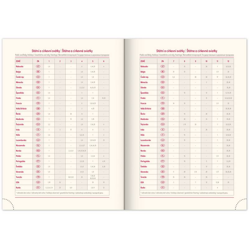 NOTIQUE Týždenný diár Rivoli 2026, svetlomodrý, 15 x 21 cm NOTIQUE Týždenný diár Rivoli 2026, svetlomodrý, 15 x 21 cm