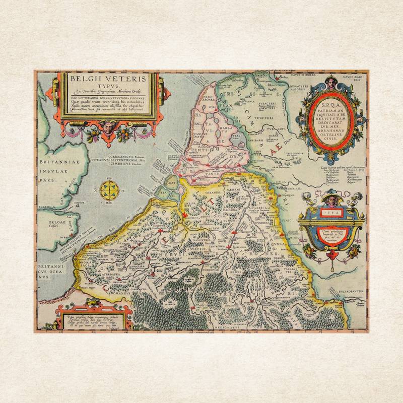 NOTIQUE Poznámkový kalendár Staré mapy 2026, 30 x 30 cm NOTIQUE Poznámkový kalendár Staré mapy 2026, 30 x 30 cm