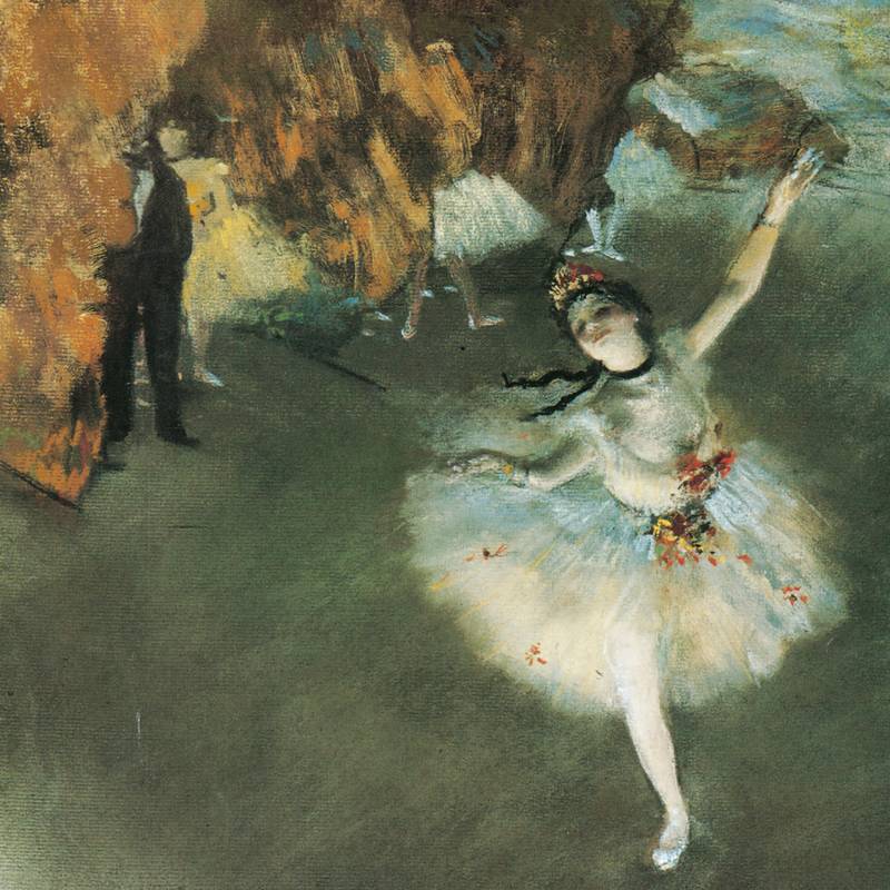 NOTIQUE Poznámkový kalendář Edgar Degas 2026, 30 x 30 cm NOTIQUE Poznámkový kalendář Edgar Degas 2026, 30 x 30 cm