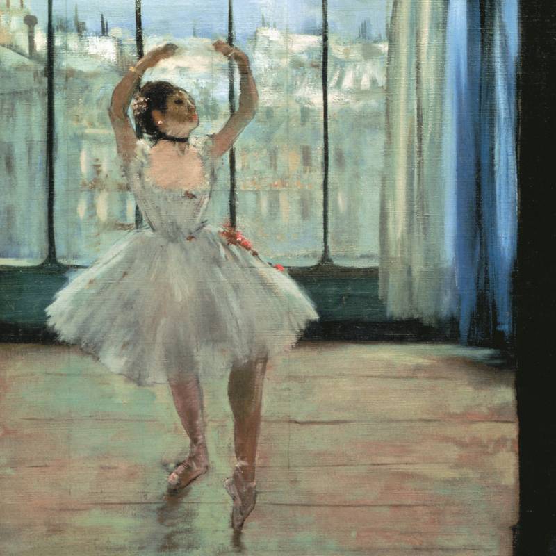 NOTIQUE Poznámkový kalendář Edgar Degas 2026, 30 x 30 cm NOTIQUE Poznámkový kalendář Edgar Degas 2026, 30 x 30 cm