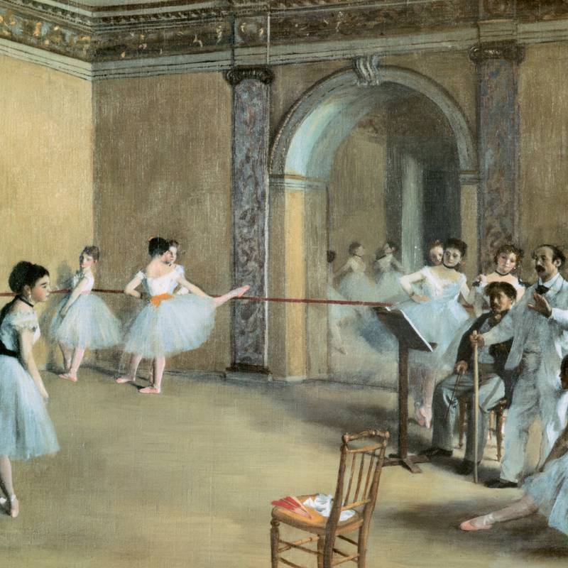 NOTIQUE Poznámkový kalendář Edgar Degas 2026, 30 x 30 cm NOTIQUE Poznámkový kalendář Edgar Degas 2026, 30 x 30 cm