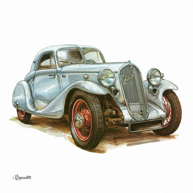 NOTIQUE Poznámkový kalendář Classic Cars – Václav Zapadlík 2026, 30 x 30 cm NOTIQUE Poznámkový kalendář Classic Cars – Václav Zapadlík 2026, 30 x 30 cm