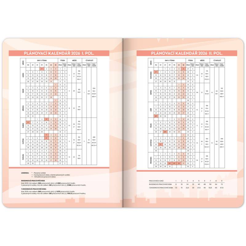 NOTIQUE Rodinný diář – pomocník všech rodičů 2026, 15 x 21 cm NOTIQUE Rodinný diář – pomocník všech rodičů 2026, 15 x 21 cm