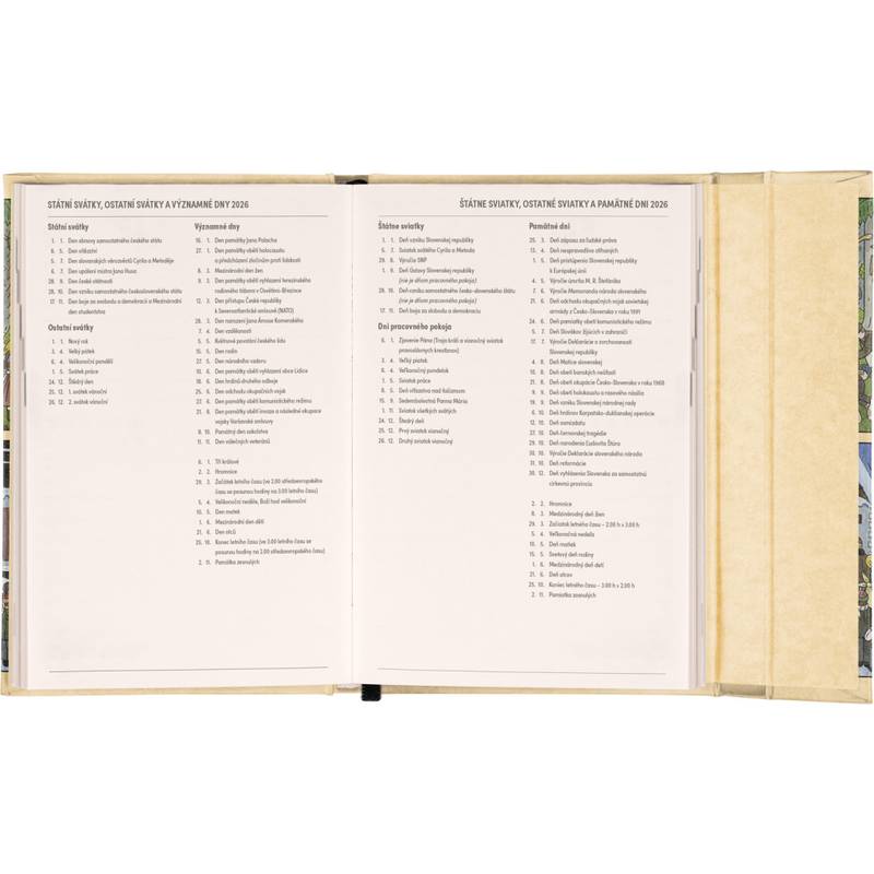 NOTIQUE Týždenný magnetický diár Josef Lada 2026, 11 x 16 cm NOTIQUE Týždenný magnetický diár Josef Lada 2026, 11 x 16 cm