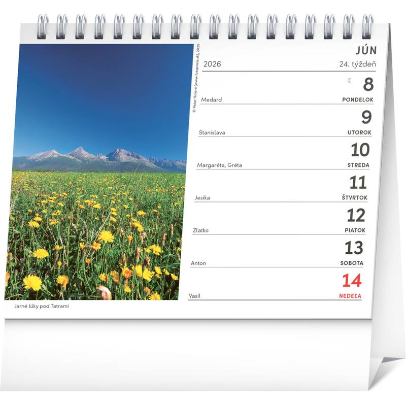 NOTIQUE Stolový kalendár Rozprávkové Slovensko 2026, 16,5 x 13 cm NOTIQUE Stolový kalendár Rozprávkové Slovensko 2026, 16,5 x 13 cm