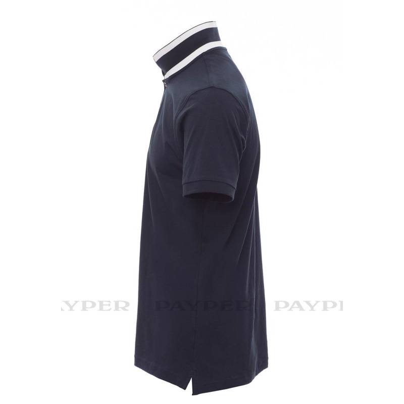 Polo PAYPER MEMPHIS, navy modrá / biela - červená, XXL Polo PAYPER MEMPHIS, navy modrá / biela - červená, XXL