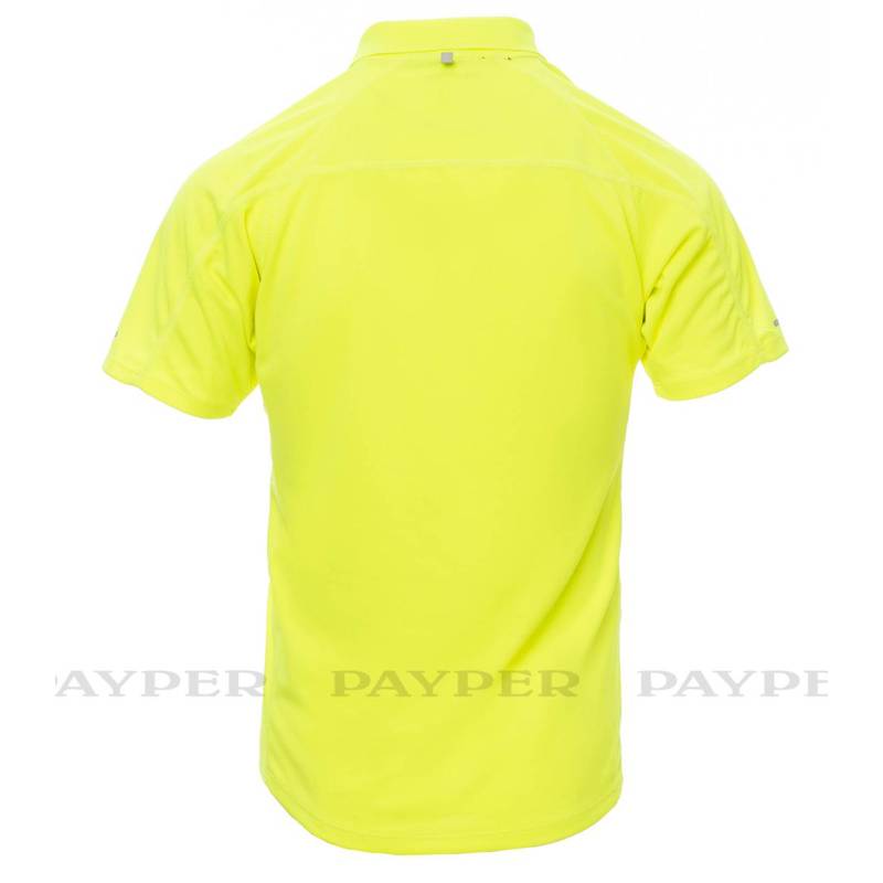 Polo DRY-TECH PAYPER TRAINING, fluorescenčná žltá, 3XL Polo DRY-TECH PAYPER TRAINING, fluorescenčná žltá, 3XL