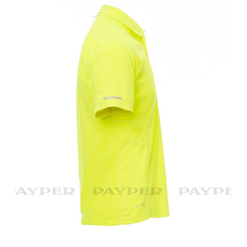Polo DRY-TECH PAYPER TRAINING, fluorescenčná žltá, 3XL Polo DRY-TECH PAYPER TRAINING, fluorescenčná žltá, 3XL