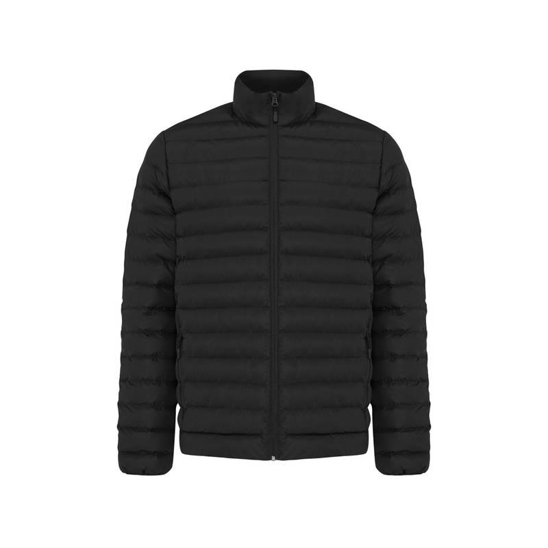 IQONIQ Maiko pánská prošívaná bunda z rec. polyesteru, černá IQONIQ Maiko pánská prošívaná bunda z rec. polyesteru, černá