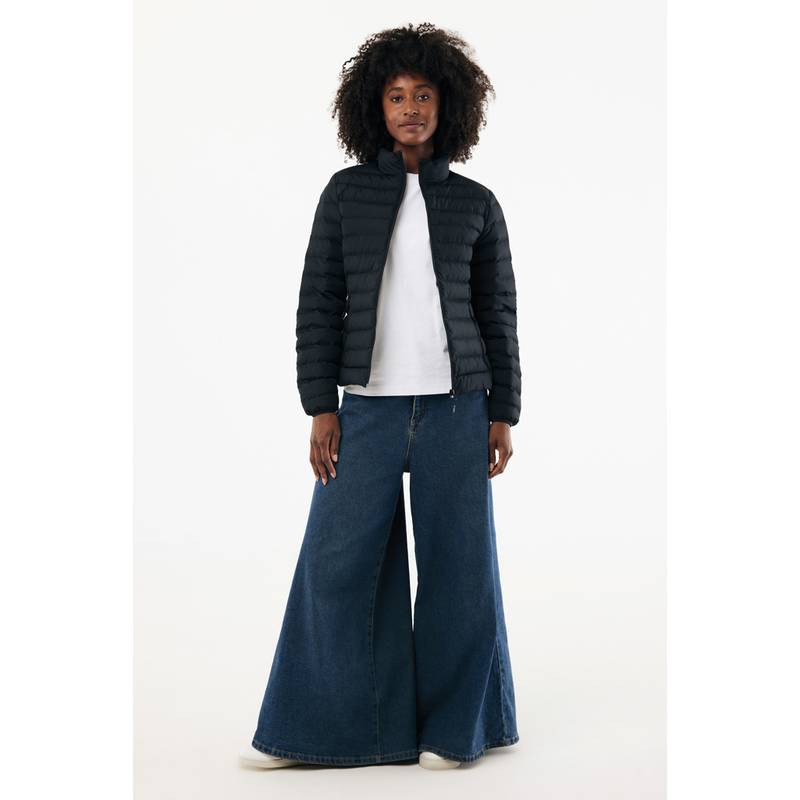 IQONIQ Maiko dámska prešívaná bunda z rec. polyesteru, čierna IQONIQ Maiko dámska prešívaná bunda z rec. polyesteru, čierna