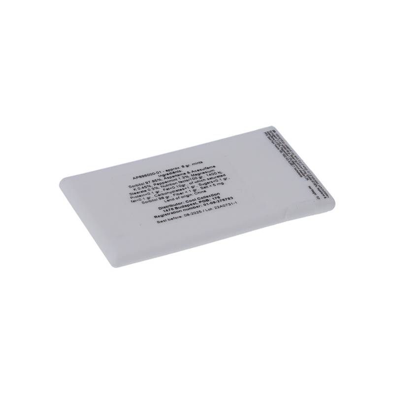 Card krabička s mintovými bonbony Card krabička s mintovými bonbony