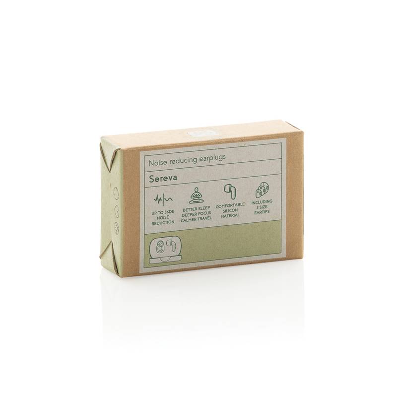 Sereva špunty do uší ke snížení hluku, hnědá béžová Sereva špunty do uší ke snížení hluku, hnědá béžová