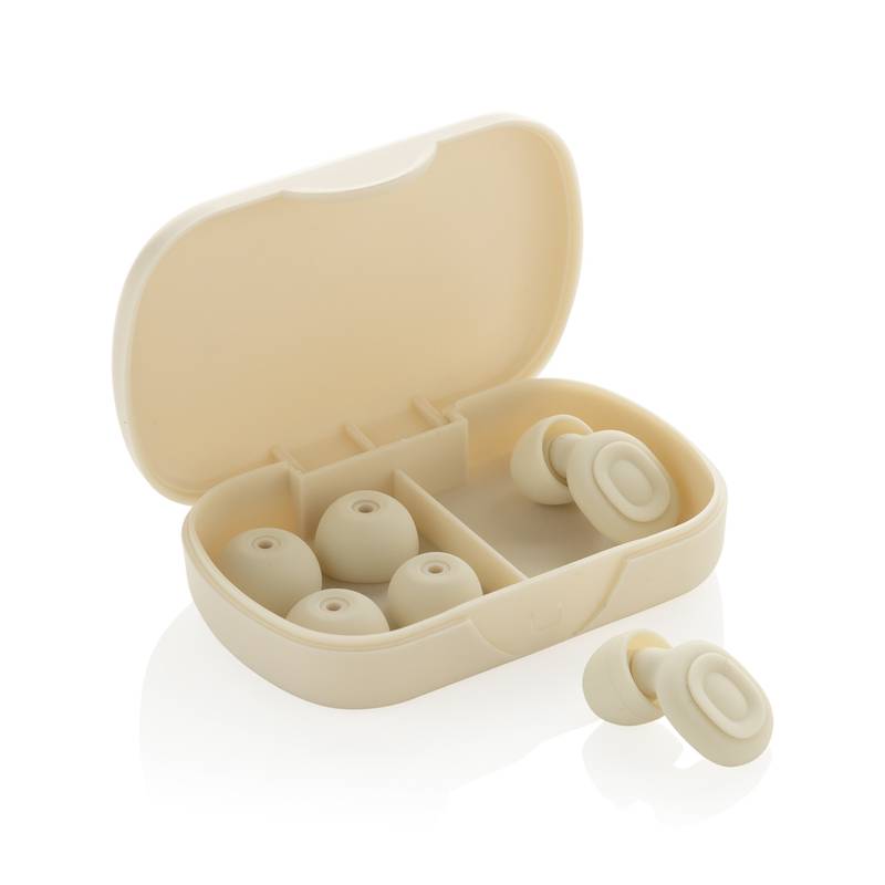 Sereva špunty do uší ke snížení hluku, hnědá béžová Sereva špunty do uší ke snížení hluku, hnědá béžová