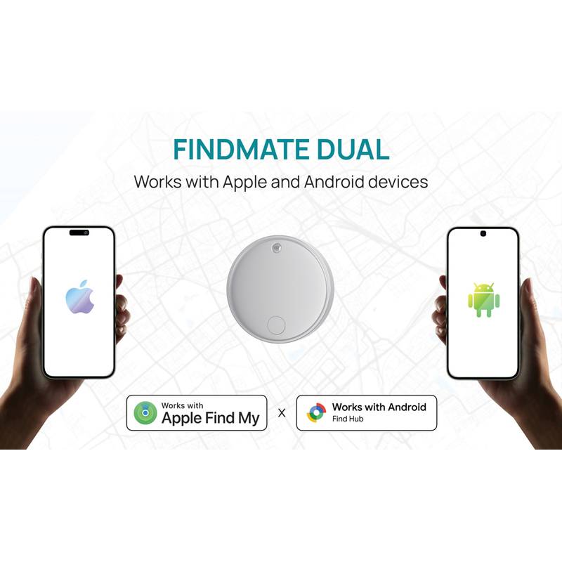 Findmate Dual RCS recykl. plastový hledač předmětů IPX 5, bílá Findmate Dual RCS recykl. plastový hledač předmětů IPX 5, bílá