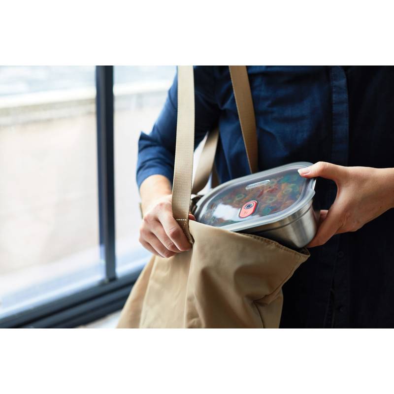 Set 3 krabiček na jídlo – malá, střední, velká Black+Blum, šedá Set 3 krabiček na jídlo – malá, střední, velká Black+Blum, šedá