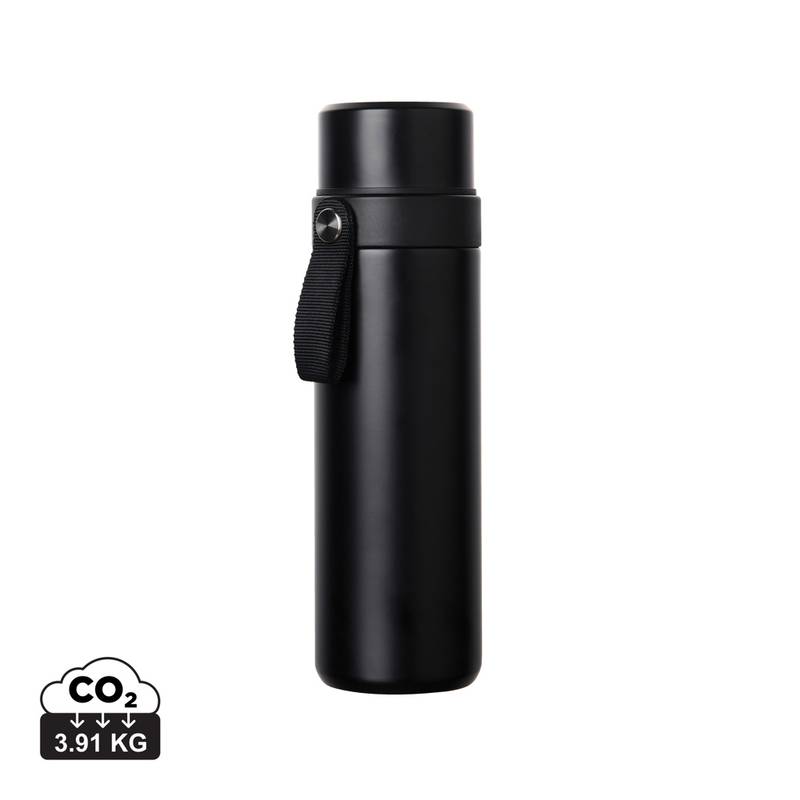 VINGA Tono RCS termoska s dvojitou sklenicí 750 ML, černá VINGA Tono RCS termoska s dvojitou sklenicí 750 ML, černá