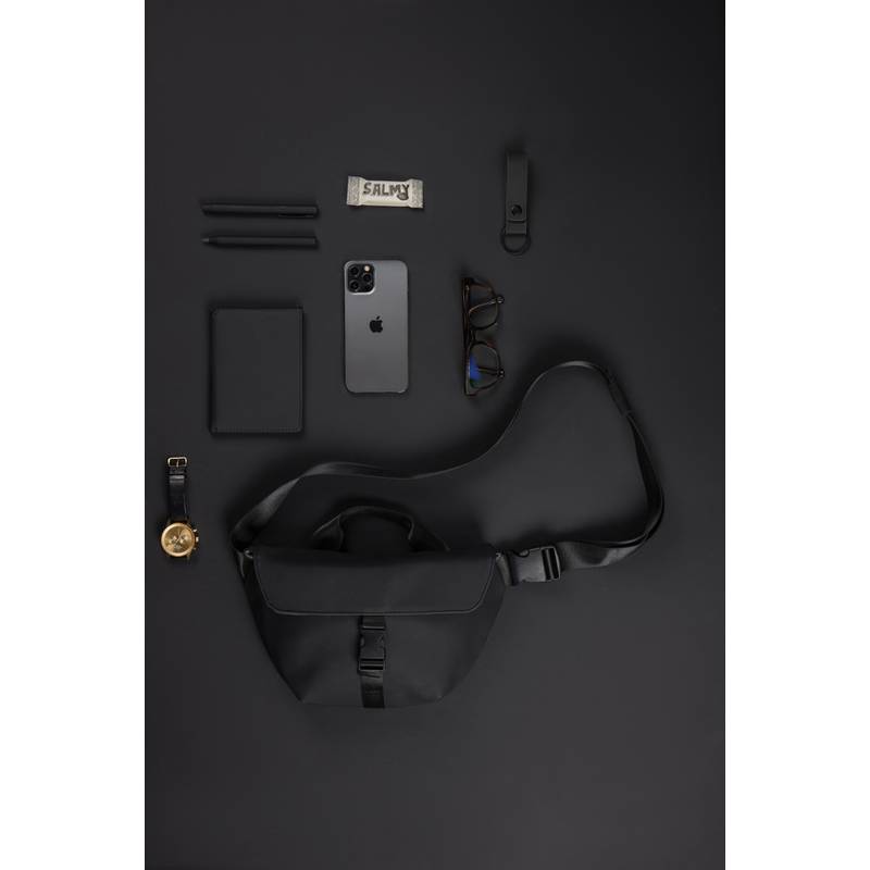 VINGA Baltimore RCS taška cez rameno, čierna VINGA Baltimore RCS taška cez rameno, čierna