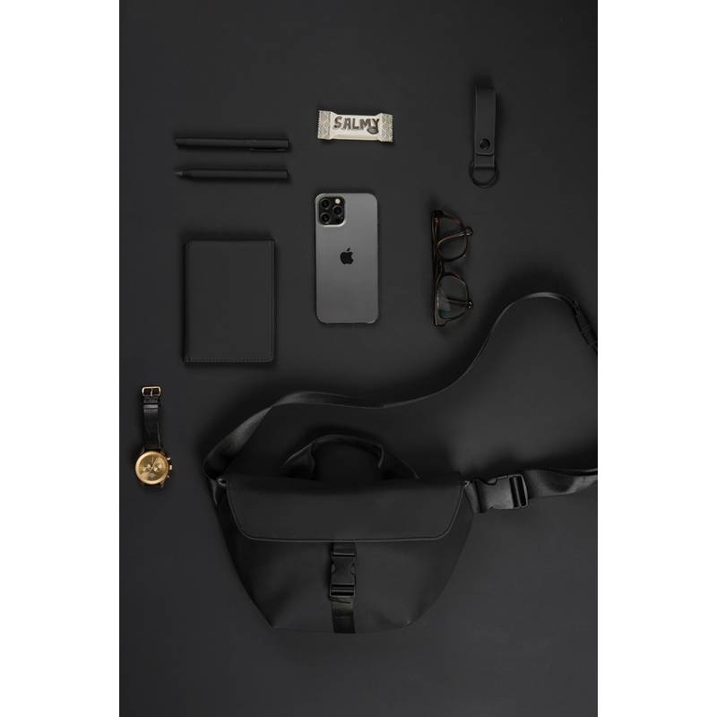 VINGA Baltimore RCS taška cez rameno, čierna VINGA Baltimore RCS taška cez rameno, čierna