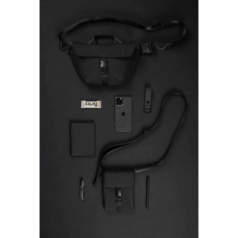 VINGA Baltimore RCS taška cez rameno, čierna VINGA Baltimore RCS taška cez rameno, čierna